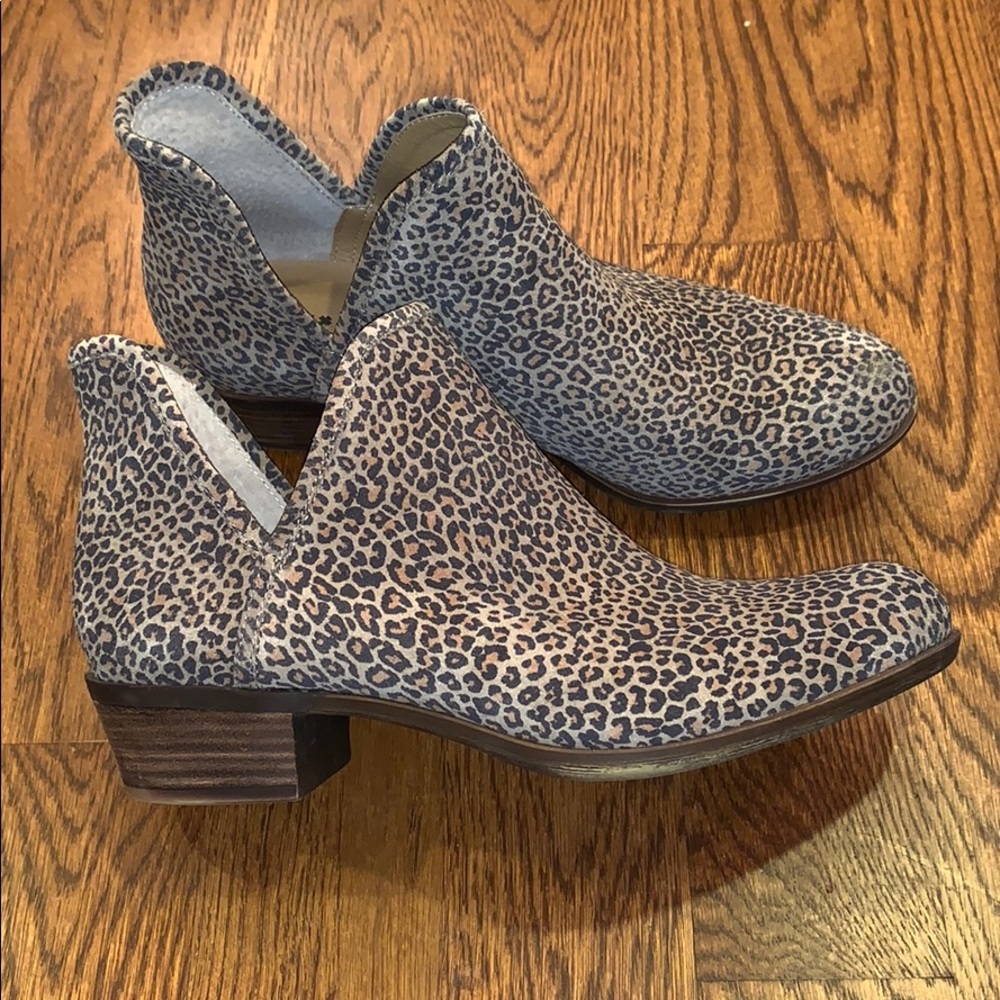 Luck Brand Cheetah Booties